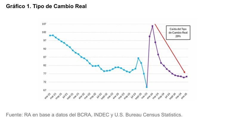 Evolucion del tipo de cambio gobierno Javier Milei.