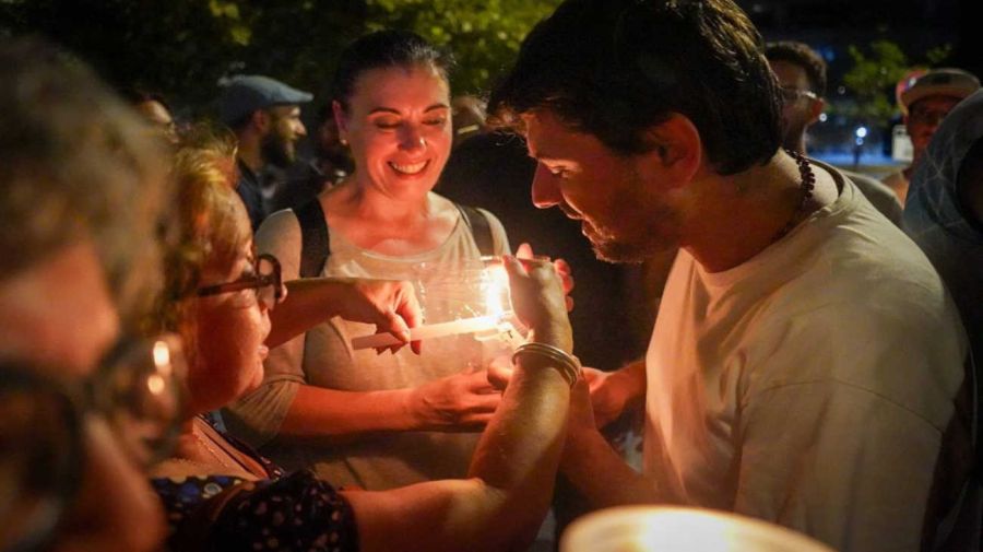 Grabois encabezó una misa por la salud del Papa Francisco en la Catedral 20250307