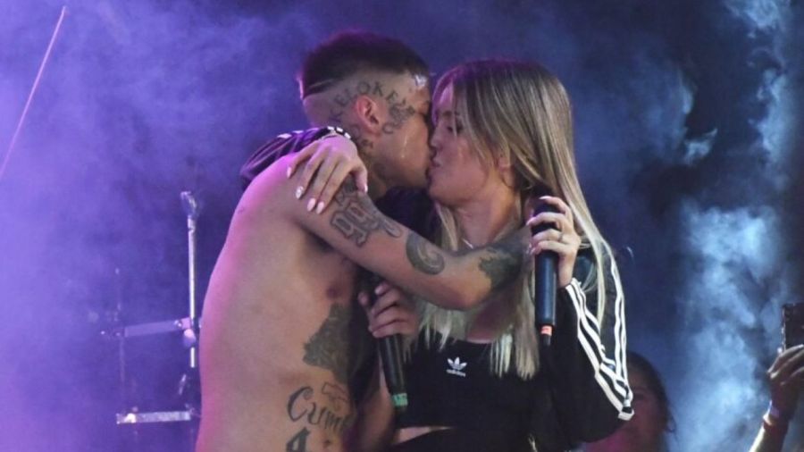 Wanda Nara y L-Gante