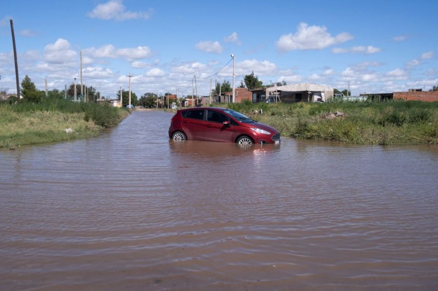 Inundaciones en Bahía Blanca