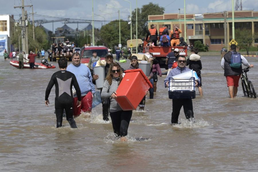 Inundaciones en Bahía Blanca