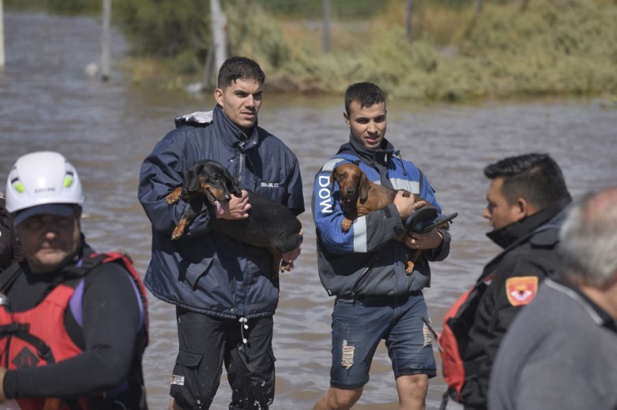 Inundaciones en Bahía Blanca