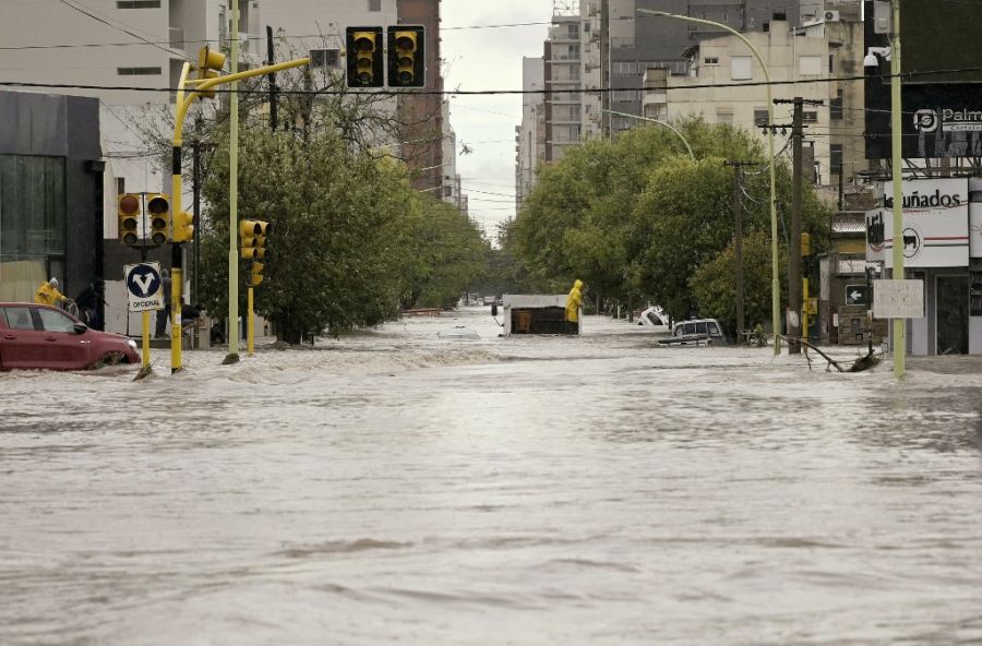 Inundaciones en Bahía Blanca