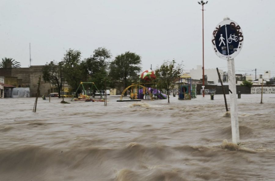 Inundaciones en Bahía Blanca