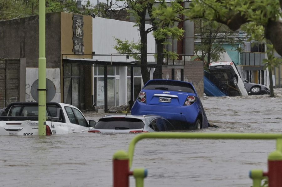 Inundaciones en Bahía Blanca