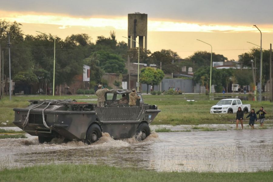 Inundaciones en Bahía Blanca