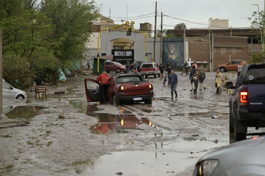 Inundaciones en Bahía Blanca