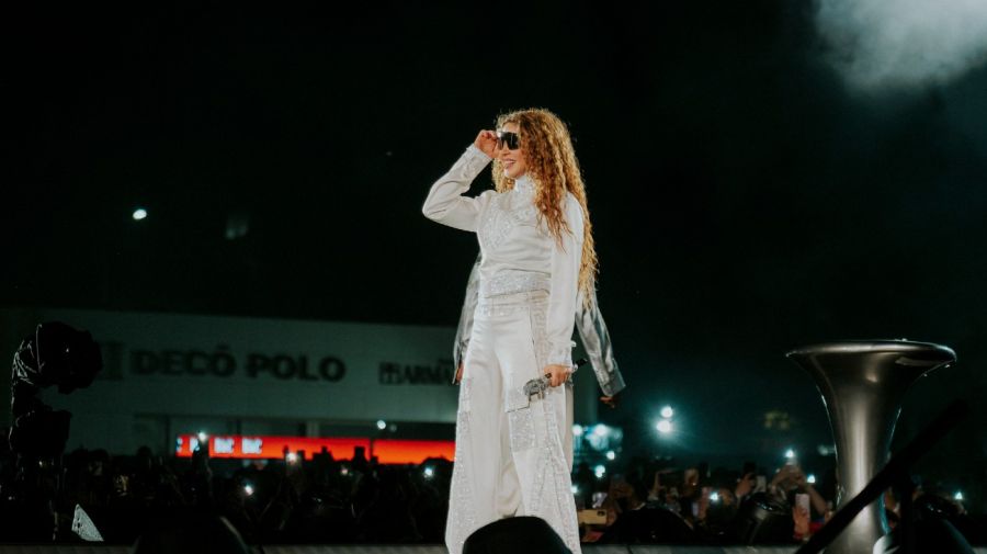 Shakira en el Campo Argentino de Polo
