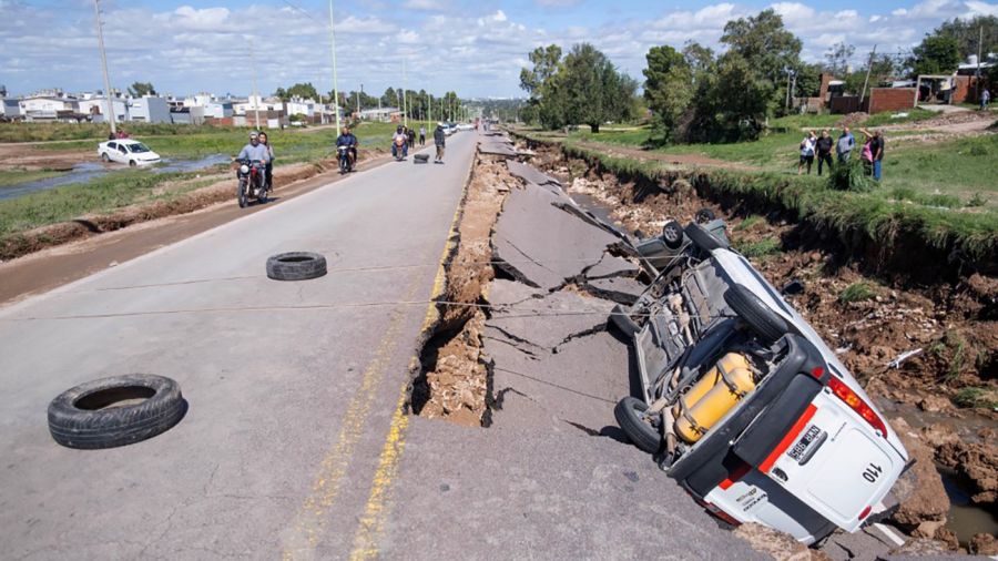 Temporal en Bahía Blanca 