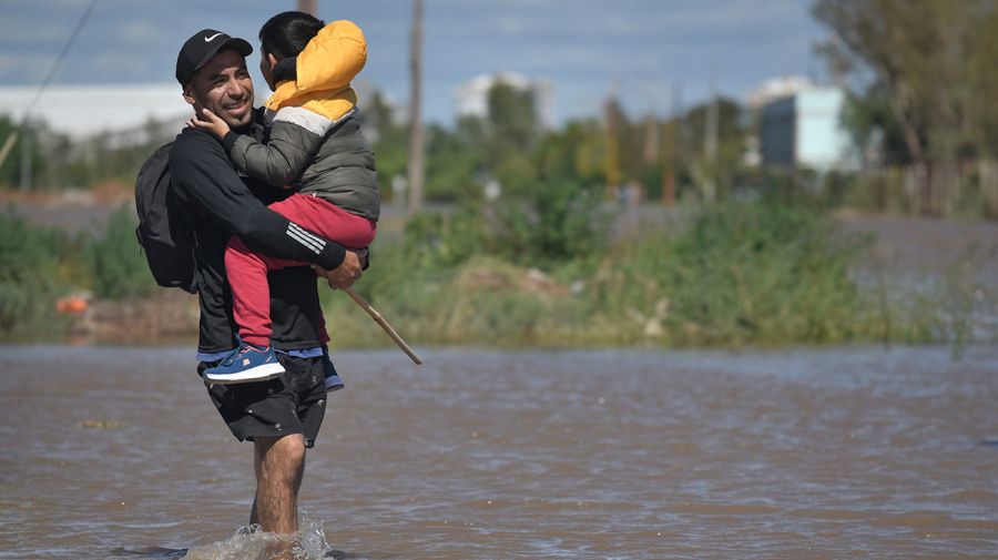 Temporal en Bahía Blanca 