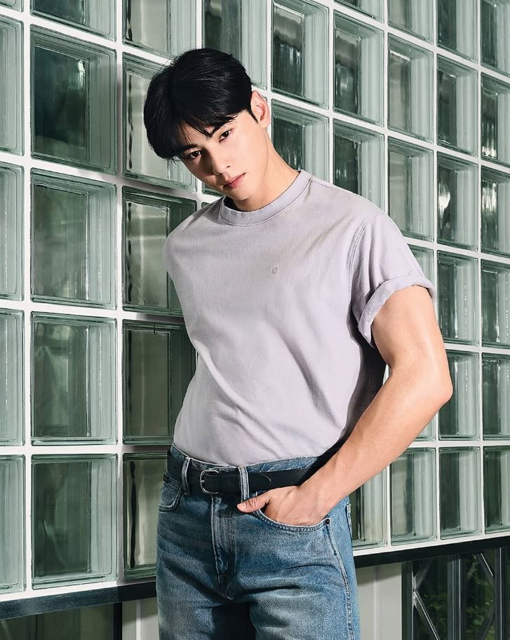 Cha Eunwoo para Calvin Klein 2025