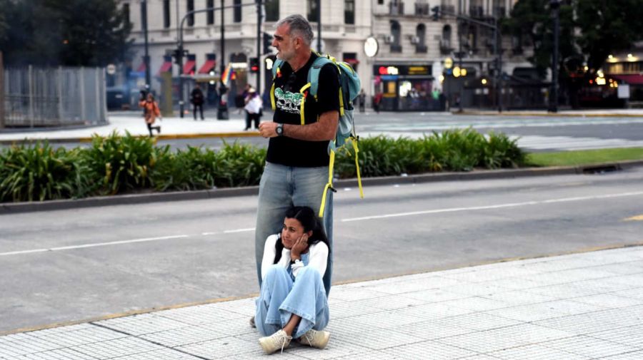 La marcha de los jubilados con los hinchas, la protesta en el Congreso 20250312