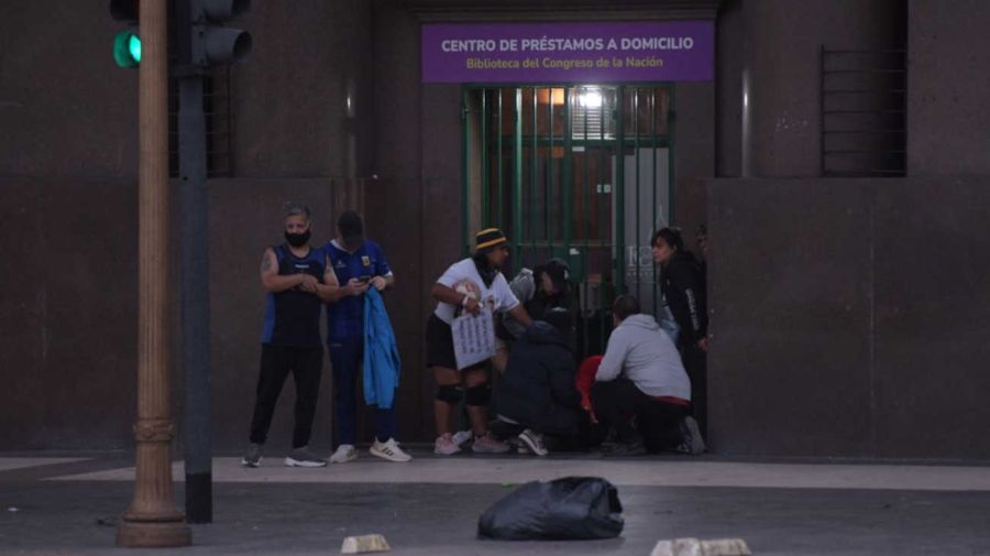 La marcha de los jubilados con los hinchas, la protesta en el Congreso 20250312