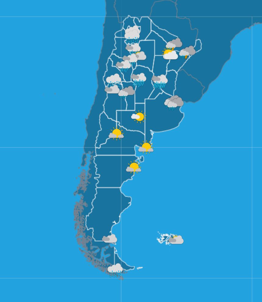 Así estará el clima en el país