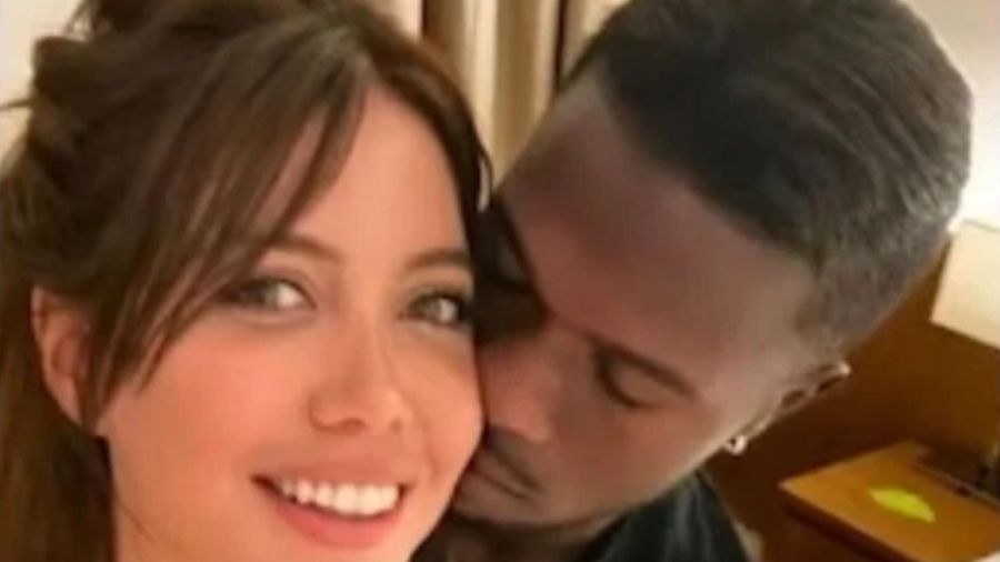 Wanda Nara y Keita Baldé