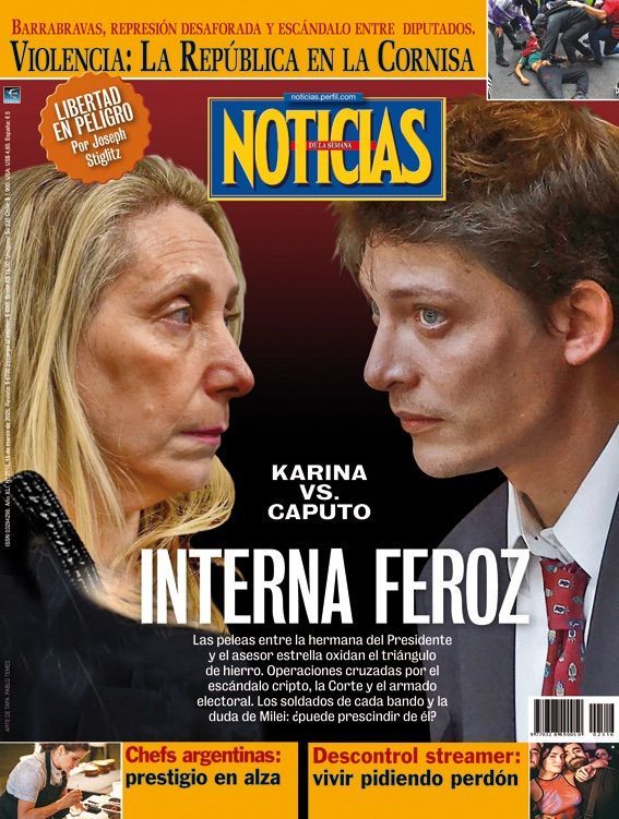 Karina vs Caputo: interna feroz