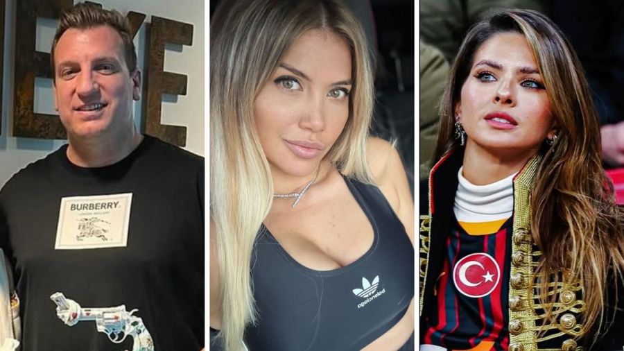 Maxi López y la China Suárez