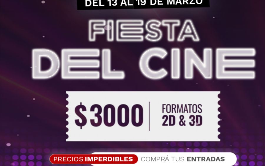 El evento será idea para ver reestrenos de películas