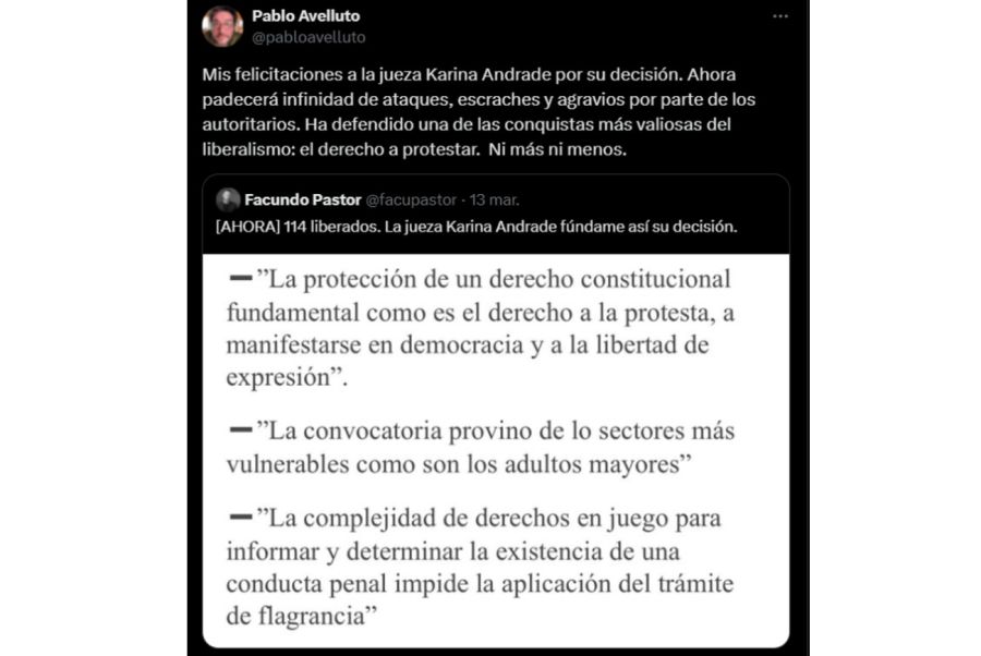 Respaldo a la jueza Karina Andrade 20250314