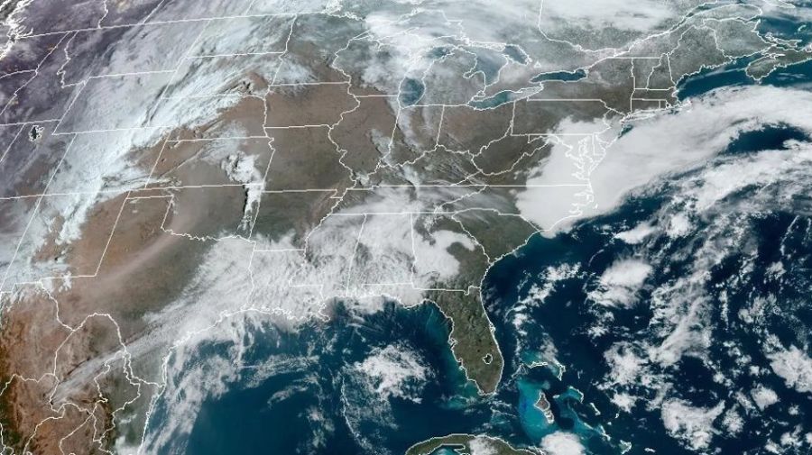 Las fotos de satélite indican tormentas severas durante todo el fin de semana en amplias zonas de EE.UU..