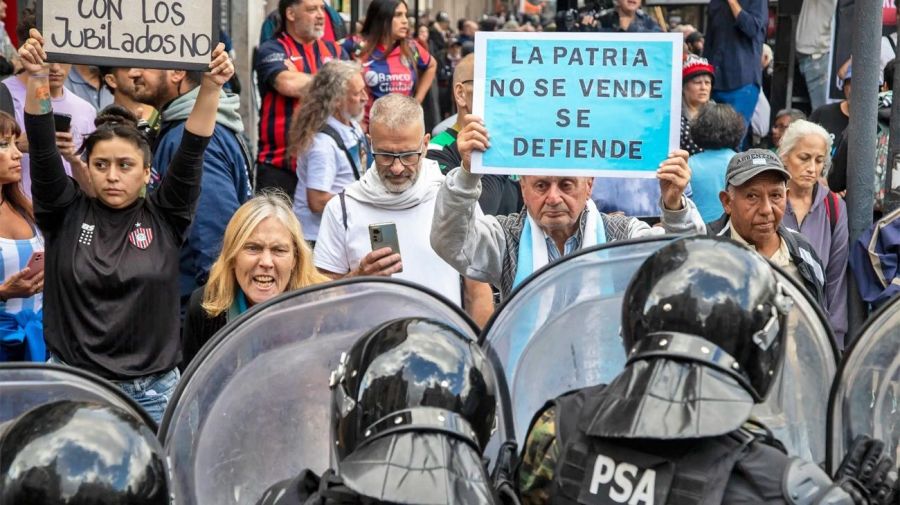 Marcha de jubilados