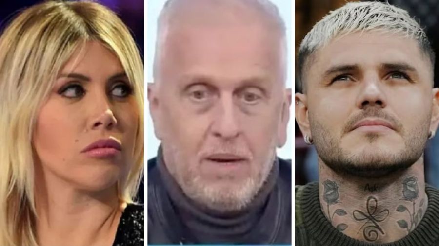 Andrés Nara habló del conflicto entre su hija y Mauro Icardi: qué dijo