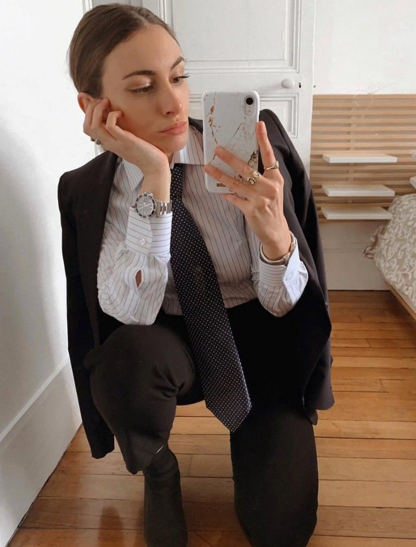 Corbata para mujer
