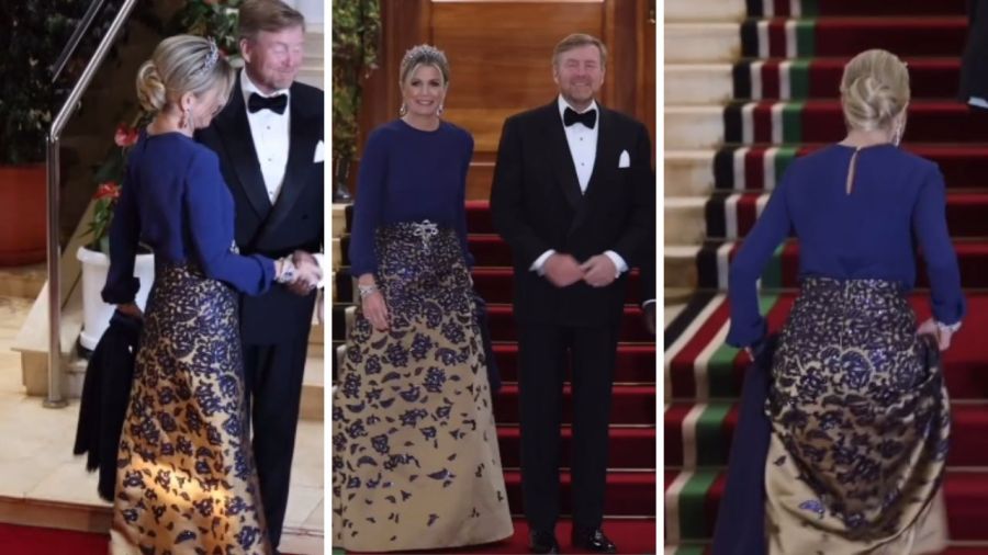 El look de Máxima Zorreguieta para un banquete en Kenya