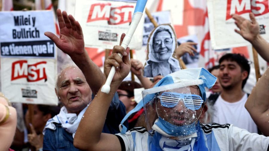 Marcha y protesta de Jubilados 20250319