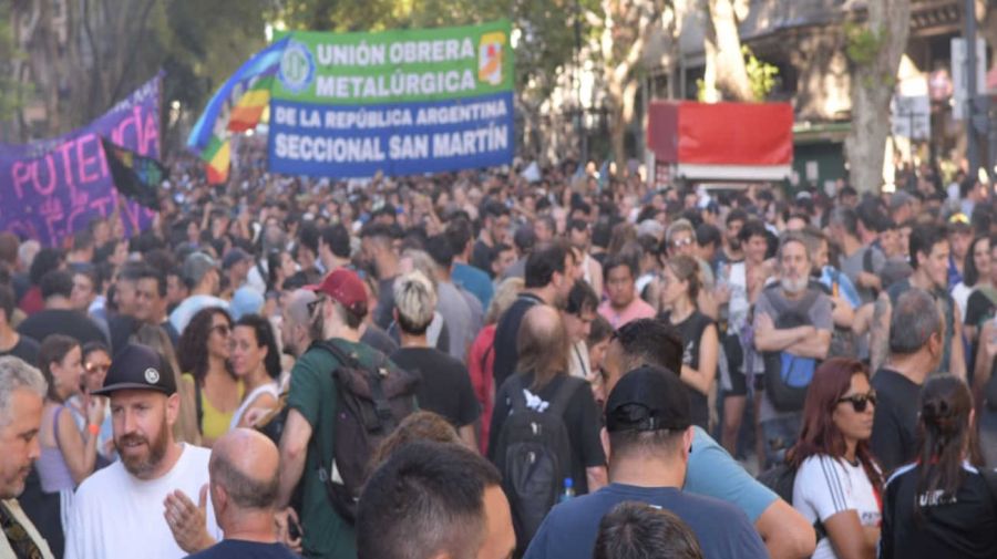 Marcha y protesta de Jubilados 20250319