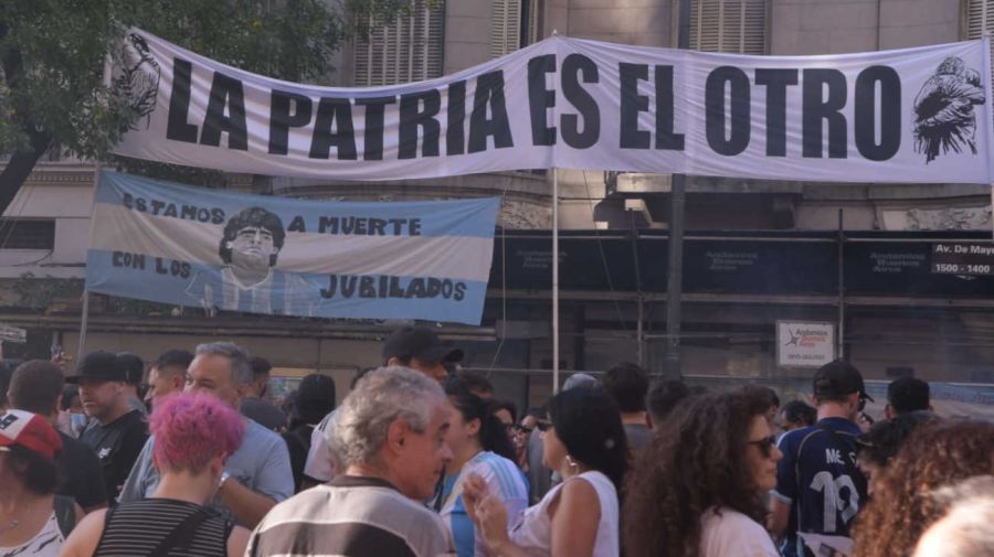 Marcha y protesta de Jubilados 20250319