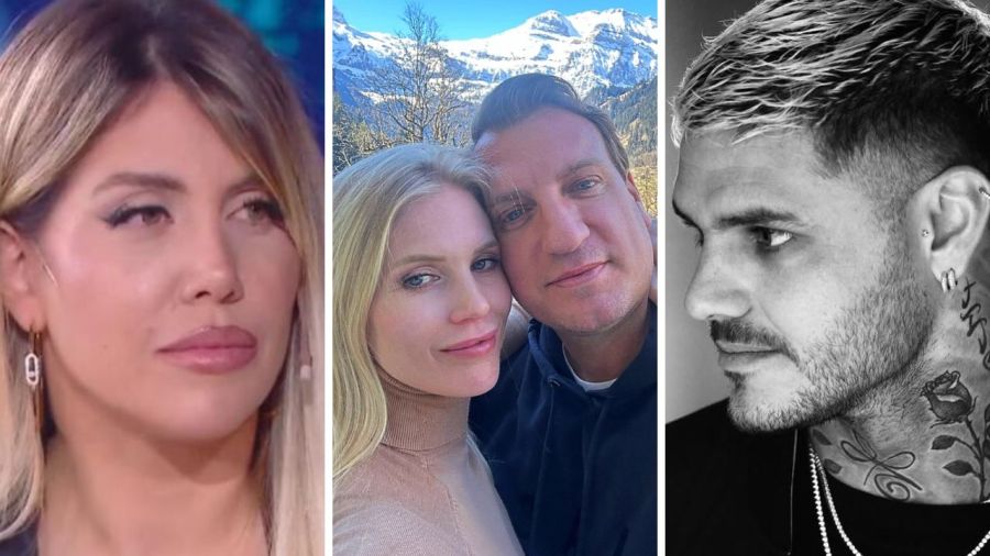 Mauro Icardi, Maxi López y Wanda Nara