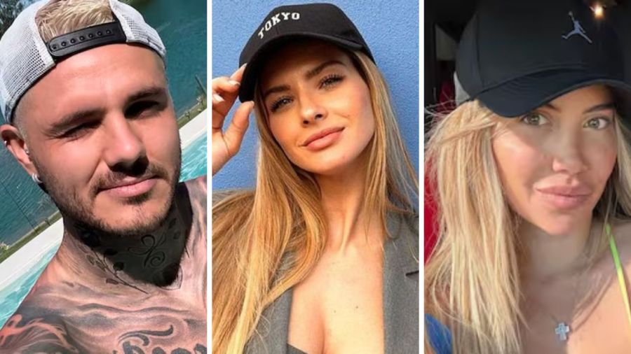 China Suárez, Mauro Icardi, Wanda Nara