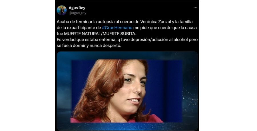 El resultado de la autopsia de Verónica Zanzul