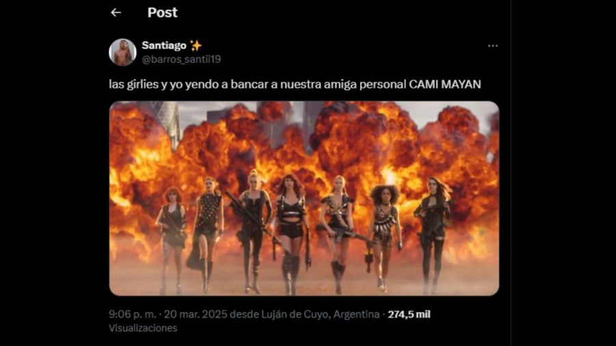 Los mejores memes sobre Cami Mayan