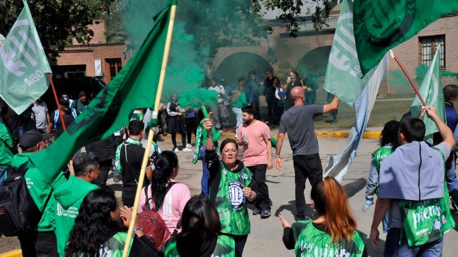 Protesta de Trabajadores en Mendiolaza