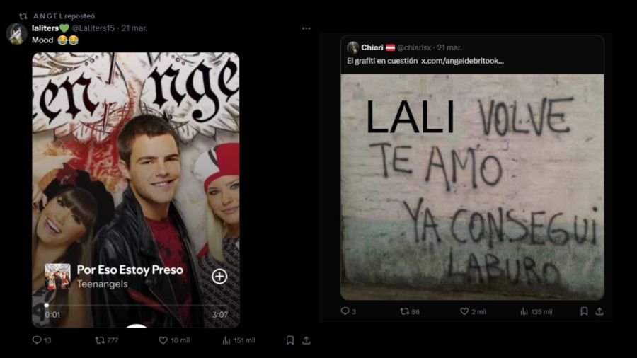 La repercusión en redes sociales de la detención de Peter Lanzani