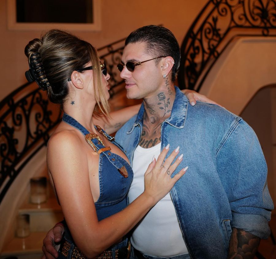 La China Suárez y Mauro Icardi regresaron a las redes y sorprendieron con sus looks matchy de jean