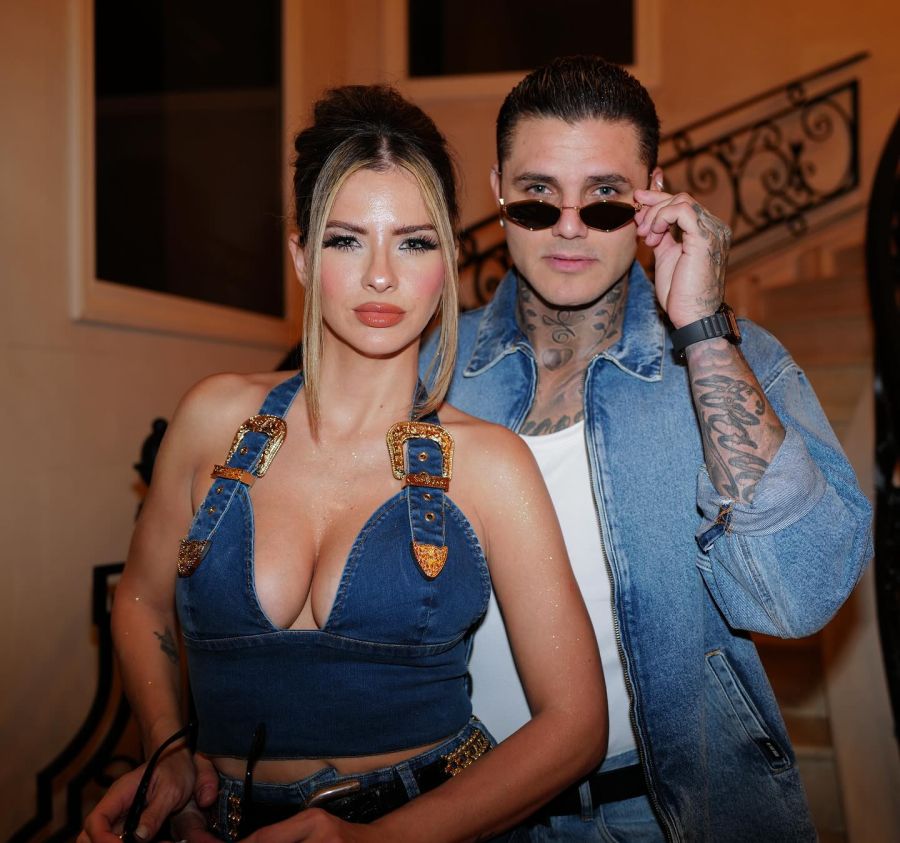 La China Suárez y Mauro Icardi regresaron a las redes y sorprendieron con sus looks matchy de jean