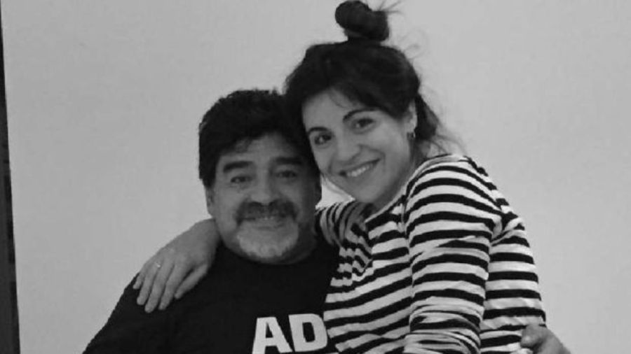 Gianinna y Diego Maradona
