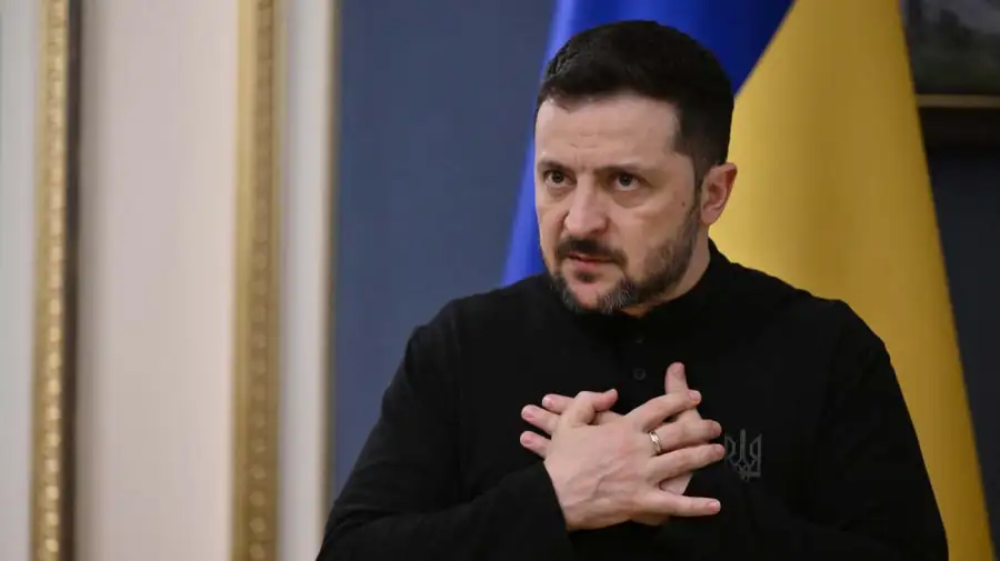 Vladimir Putin y Volodimir Zelenski20250325