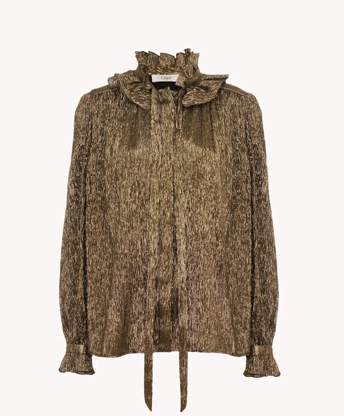Blusa con lazo