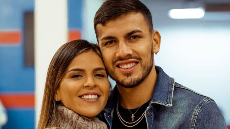 Nació Lautaro, el hijo de Leandro Paredes y Camila Galante: las primeras fotos