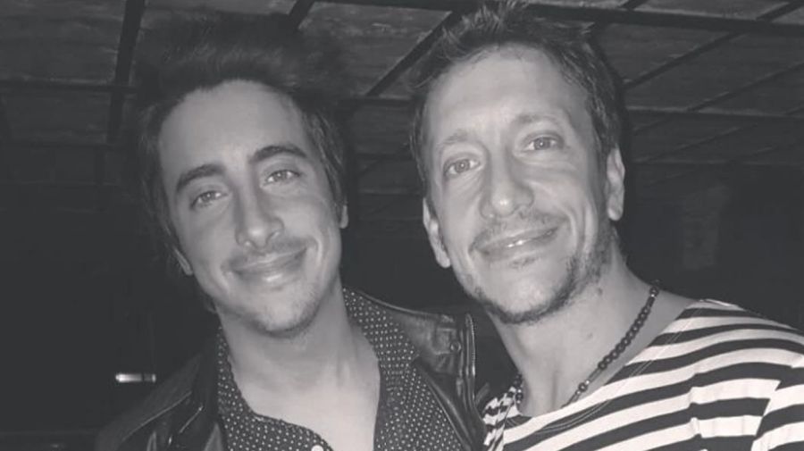 Nicolás Vázquez y su hermano Santiago