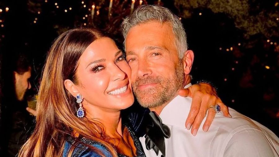 Catherine Fulop y Osvaldo Sabatini