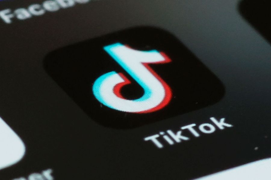 The TikTok app.