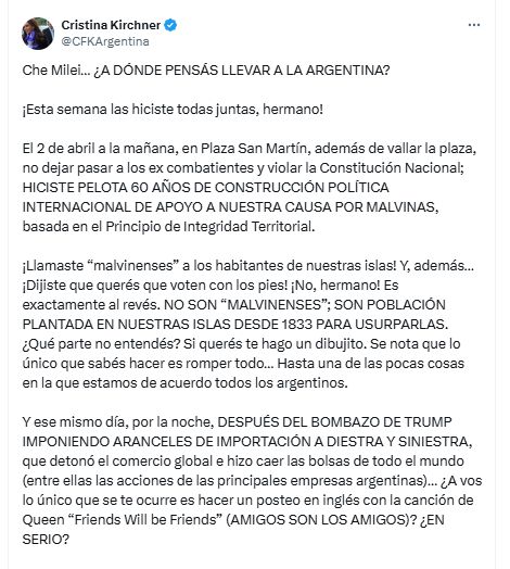 1 CFK MILEI