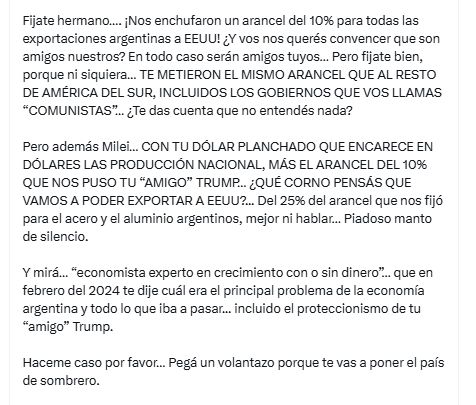 CFK MILEI 2