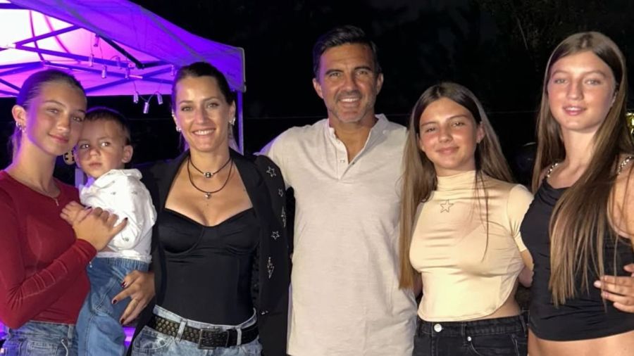 Diversión, amor y un trofeo: el fin de semana familiar de Fabián Cubero y Mica Viciconte