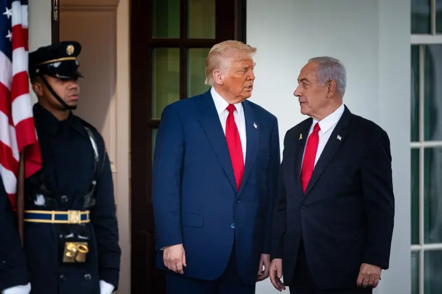President Trump Meets Israeli Prime Minister Netanyahu